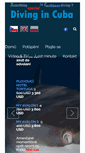 Mobile Screenshot of divingincuba.cz